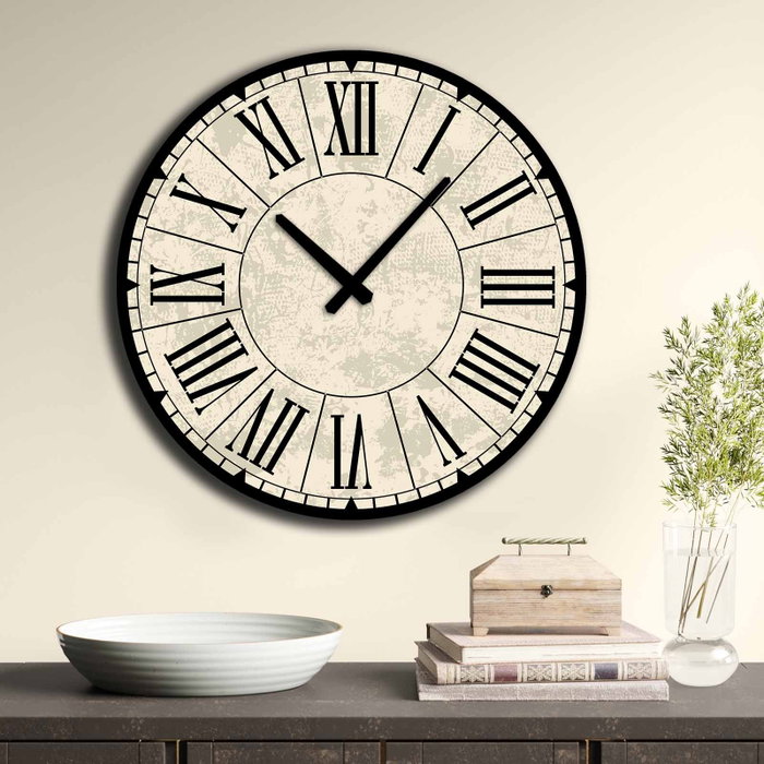 Wallity Reloj Decorativo de MDF Multicolor 50 cm Wallity Reloj Decorativo de MDF Multicolor 50 cm